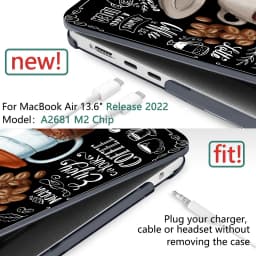Thumbnail Protective Case for MacBook Pro13 14 16" M4 M3 M2 M1 Air13 13.6 15" A2941 A2681 A2338 A2337 A2179 A2251 A1706 A1708 A1502[Case For All MacBook Models] 4
