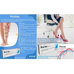 Thumbnail Proven cream gel hỗ trợ tĩnh mạch Dan pharm Tube 60g xuất xứ ISRAEL 4