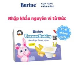 Thumbnail Pudding ăn dặm Burine dành cho bé từ 6 tháng tuổi (Vỉ 6 Hũ x 50g) 2