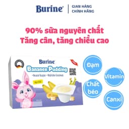 Thumbnail Pudding Ăn Dặm Burine Vị Chuối Dành Cho Trẻ Từ 6 Tháng Tuổi - Cung Cấp Vitamin, Bổ Sung Năng Lượng 1