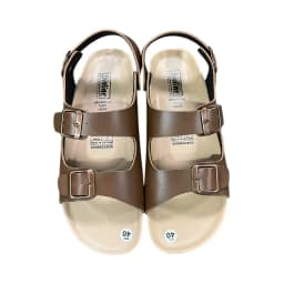 Thumbnail PUK02 - Sandal công sở Birken Đế Trấu BIOLINE Official Thiết Kế Unisex Hai Quai Ngang Da PU 2