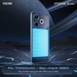 Thumbnail [Quà Tặng kèm có hạn] Điện thoại Tecno Pova 6 Neo (8GB/128GB) - Helio G99 Ultimate | 7000 mAh | Sạc nhanh 33W 2