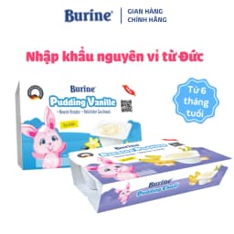 Thumbnail Quà tặng không bán từ PHILIPS AVENT_Combo 2 vỉ Pudding/Cháo sữa Ăn Dặm Burine vị Vani 1