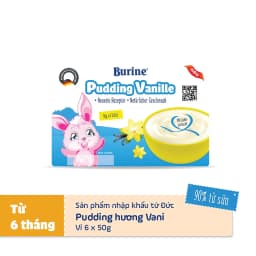 Thumbnail Quà tặng không bán từ PHILIPS AVENT_Combo 2 vỉ Pudding/Cháo sữa Ăn Dặm Burine vị Vani 4
