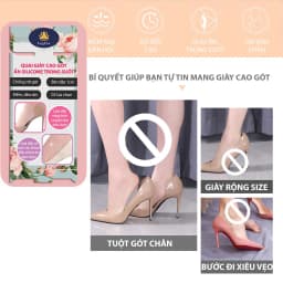 Thumbnail Quai giày ẩn trong suốt hỗ trợ mang giày dép chống tuột gót - buybox - BBPK39 3