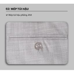 Thumbnail Quần Âu Cao Cấp Chính Hãng MAC ARTHUR Chất Liệu Tự Nhiên Chống Nhăn Hoàn Hảo, Sang Trọng, Tôn Dáng 4