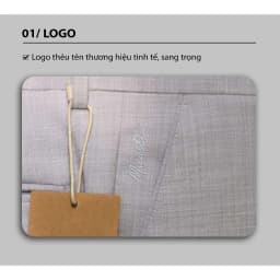 Thumbnail Quần Âu Doanh Nhân Chính Hãng MAC ARTHUR Chất Liệu Tự Nhiên Chống Nhăn Hoàn Hảo, Sang Trọng, Tôn Dáng 3