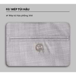 Thumbnail Quần Âu Doanh Nhân Chính Hãng MAC ARTHUR Chất Liệu Tự Nhiên Chống Nhăn Hoàn Hảo, Sang Trọng, Tôn Dáng 4