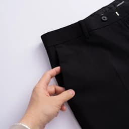 Thumbnail Quần âu đen nam Phan Nguyễn, chất liệu cao cấp, co giãn, mềm mại thoáng mát, form carrot fit QVL.823 3