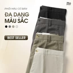 Thumbnail Quần âu nam cạp 3 lớp cao cấp 360 Boutique quần tây dài kiểu Hàn Quốc co giãn, thoải mái - QACOL420 3