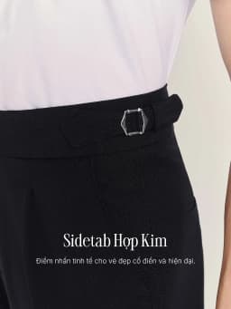 Thumbnail Quần âu nam cạp cao JBAGY Sidetab  - điều chỉnh cạp, vải Tuypsi cotton co giãn nhẹ chất lượng cao JA0302 2