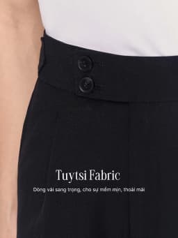 Thumbnail Quần âu nam cạp cao JBAGY Sidetab  - điều chỉnh cạp, vải Tuypsi cotton co giãn nhẹ chất lượng cao JA0302 3