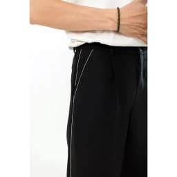Thumbnail Quần Âu Nam Cạp Chun Sau MANDO Có Túi Form Ống Rộng Phong Cách Basic Thể Thao Thời Trang Hàn Quốc TRS011 3
