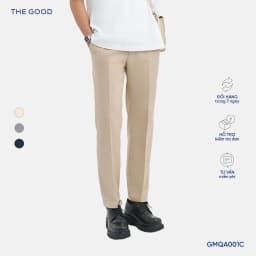 Thumbnail Quần âu nam form đứng  chất liệu rayon, ít nhăn 1
