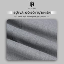 Thumbnail Quần âu nam giữ form cao cấp chính hãng MAC ARTHUR vải dày dặn, bền chắc, giữ phom cực tốt 4