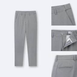 Thumbnail Quần Âu Nam Local Brand KRIK Form Slimfit Chất Liệu Poly Cao Cấp Không Bai Xù Có Cạp Chun Tăng Giảm Linh Hoạt QA7010 4