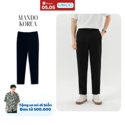 Thumbnail Quần Âu Nam MANDO Ống Côn Công Form Công Sở Nhiều Màu, Kiểu Dáng Basic Trẻ Trung Phong Cách Hàn Quốc - QKN020 1