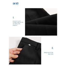 Thumbnail Quần Âu Nam MANDO Ống Côn Công Form Công Sở Nhiều Màu, Kiểu Dáng Basic Trẻ Trung Phong Cách Hàn Quốc - QKN020 3