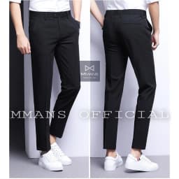 Thumbnail Quần âu nam MMANS chất vải tuyết mưa ống côn co giãn dáng ôm body 3