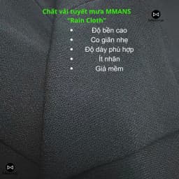 Thumbnail Quần âu nam MMANS chất vải tuyết mưa ống côn co giãn dáng ôm body 4