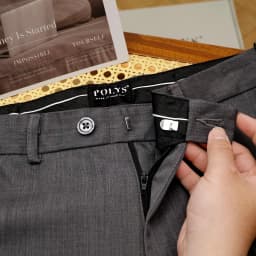 Thumbnail Quần âu nam POLYS Fullbox, form suông, lưng chun ẩn tinh tế, chất co giãn 2 chiều, QUẦN ÂU DÀI 4