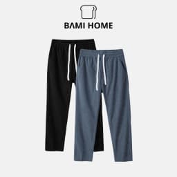Thumbnail Quần baggy lưng thun nam BAMIHOME baggy nam nhung tổ ong QBG02 2