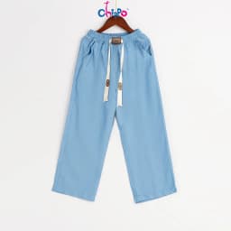 Thumbnail Quần Bò Giấy Suông Chippo Quần Jean Đi Học Cho Bé Gái từ 7 đến 12 Tuổi 22 kg đến 40 kg 2