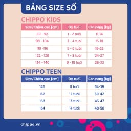 Thumbnail Quần Bò Giấy Suông Chippo Quần Jean Đi Học Cho Bé Gái từ 7 đến 12 Tuổi 22 kg đến 40 kg 3