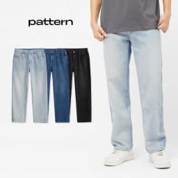 Thumbnail Quần Bò Suông Relaxed Jeans Basic 3 Màu PATTERN PQ025 1