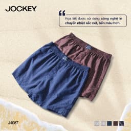 Thumbnail Quần Boxer kate Nam Jockey in họa tiết - J4087 1