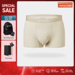 Thumbnail Quần Boxer nam Seamless BEN & TOD DLB4610BC011 mềm mại lớp vải lót kháng khuẩn cotton co giãn thoáng mát 1