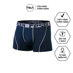 Thumbnail Quần BOXER Nam TSLA BODYFIT dạng vải lưới cao cấp mát lạnh kháng khuẩn thoáng khí bigsize TSX3024 1