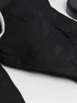 Thumbnail Quần cargo nam kaki co giãn túi hộp KQSTYLING form relaxed fit thoải mái dễ mặc Zip ARM Đen 1