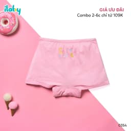 Thumbnail Quần chip cho bé gái ILABY quần chip kháng khuẩn cotton thoáng mát [0354] 2