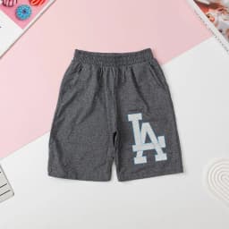 Thumbnail Quần cotton bé trai LITIBABY, in chữ LA, size đại 8/16 tuổi 2