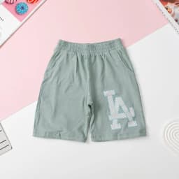Thumbnail Quần cotton bé trai LITIBABY, in chữ LA, size đại 8/16 tuổi 4