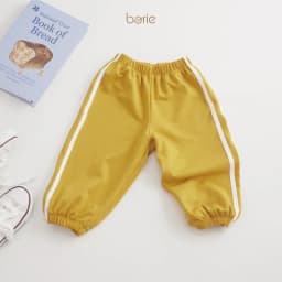 Thumbnail Quần dài dáng thể thao cho bé trai bé gái Borie chất liệu cotton da cá dày dặn giữ ấm rất tốt size 9-21kg A001 4