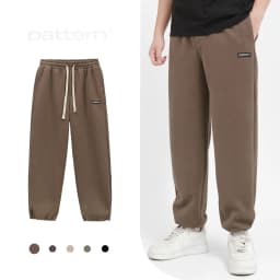 Thumbnail Quần Dài Jogger Nỉ Hàn Basic Ver1 Rút Bo Gấu PATTERN PQ034 1