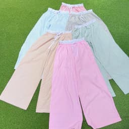 Thumbnail Quần Dài Kẻ Sọc SAIGONESE Quần Lưng Chun Ống Rộng Form Ống Suông Vải Kate Unisex 1