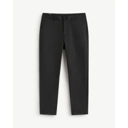 Thumbnail Quần Dài Khaki Nam Vải Dobby Texture Form Slim Cropped - Routine 10S25PCA010 2