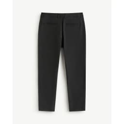 Thumbnail Quần Dài Khaki Nam Vải Dobby Texture Form Slim Cropped - Routine 10S25PCA010 3
