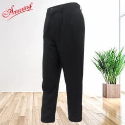 Thumbnail Quần dài lưng chun học sinh Amazing, phong cách Baggy, Unisex, dây kéo trước,có 2 ly,size từ 20-85kg 1