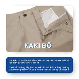 Thumbnail Quần dài nam cao cấp AKUBA form skinny vải chống nhăn co giãn nhẹ, ôm dáng người | 01K0529 4