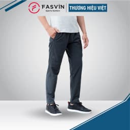 Thumbnail Quần Dài Nam FASVIN Chất Vải Gió Thể Thao Cao Cấp 01 Lớp Cạp Chun, Vận Động Thoải Mái DC22532.HN 1