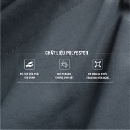 Thumbnail Quần Dài Nam FASVIN Chất Vải Gió Thể Thao Cao Cấp 01 Lớp Cạp Chun, Vận Động Thoải Mái DC22532.HN 3