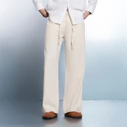 Thumbnail Quần dài nam form RELAX RE2250 BD127 chất liệu linen basic đơn giản thoảng mát cao cấp đứng form nam tính BEN & TOD 1