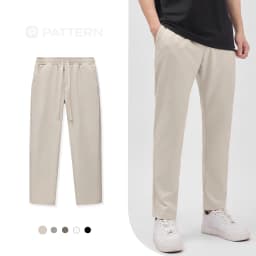 Thumbnail Quần Dài Nam Kaki Suông Cạp Chun PATTERN PQ039 1
