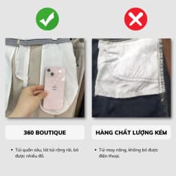 Thumbnail Quần dài nam màu xám hàng xưởng xuất dư quần tây dài form slimcrop vải dày dặn chống nhăn quần âu cạp ép cao cấp 4