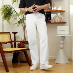 Thumbnail Quần Dài Nam POYS, Quần Kaki Dài Form Straight Dáng Suông, Giãn 2 Chiều Dày Dặn, QUẦN KAKI DÀI POLYS 2