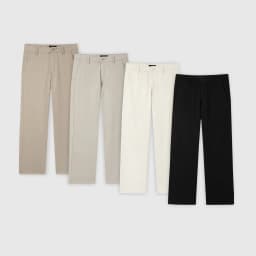 Thumbnail Quần dài nam ROWAY Kaki cotton, RELAXED FIT | Suông Kaki 1